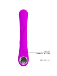 PRETTY LOVE - SKYLAR VIBRATEUR STIMULATEUR VIOLET