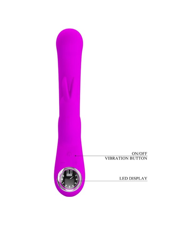 PRETTY LOVE - SKYLAR VIBRATEUR STIMULATEUR VIOLET