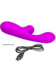 PRETTY LOVE - SKYLAR VIBRATEUR STIMULATEUR VIOLET