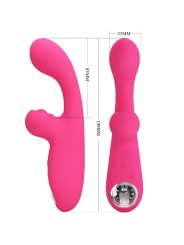 PRETTY LOVE - SKYLAR PINK STIMULATOR VIBRATOR