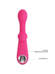 PRETTY LOVE - SKYLAR STIMULATOR VIBRATOR ROSA