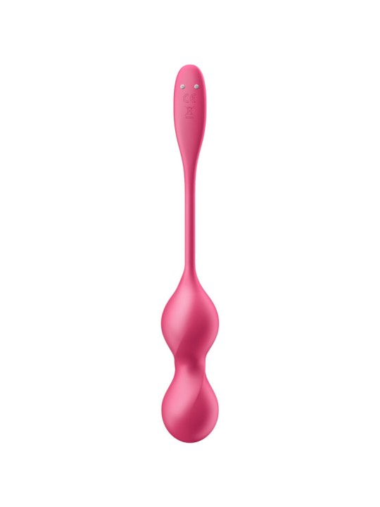 SATISFYER - LOVE BIRDS 2 BOLAS DE KEGEL VIBRANTES + APLICATIVO GRATUIT