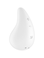 SATISFYER - DEW DROP VIBRATOR LAY-ON WHITE