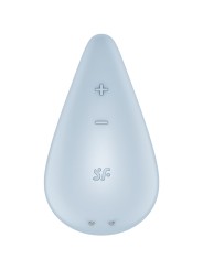 SATISFYER - VIBRATEUR DEW DROP LAY-ON BLEU