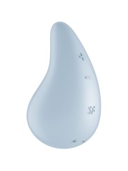 SATISFYER - DEW DROP VIBRADOR LAY-ON AZUL