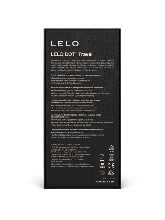 LELO - DOT TRAVEL CLITORIS STIMULATOR PAARS