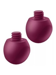 SATISFYER - LOVE BIRDS VARY VIBRATING BALLS FREE APP WINE RED