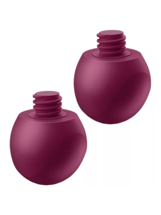 SATISFYER - LOVE BIRDS VARY VIBRATING BALLS FREE APP WINE RED