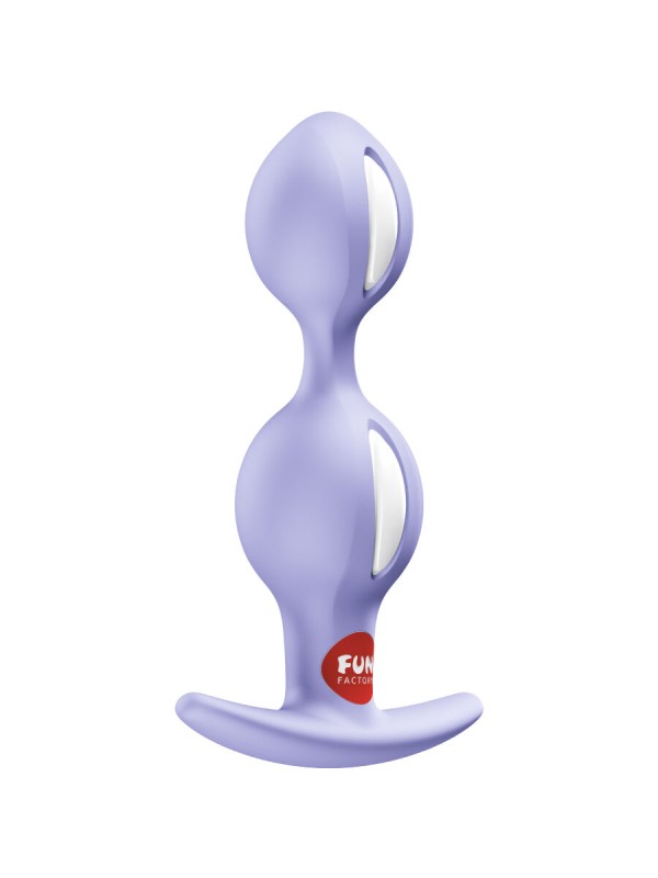FUN FACTORY - DUO DE B-BALLS PLUG ANAL VIOLET