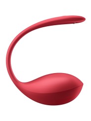 SATISFYER - SHINY PETAL G POINT FERNBEDIENUNGS STIMULATOR ROT KOSTENLO