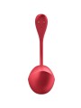 SATISFYER - GLANZENDE BLOEMEN G-SPOT STIMULATOR AFSTANDSBEDIENING ROOD