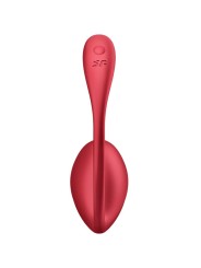 SATISFYER - SHINY PETAL G POINT FERNBEDIENUNGS STIMULATOR ROT KOSTENLO