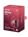SATISFYER - SHINY PETAL G POINT REMOTE CONTROL STIMULATOR RED FREE APP