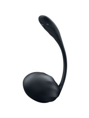 SATISFYER - RIBBED PETAL G POINT STIMULATOR REMOTE CONTROL BLACK FREE 