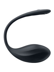 SATISFYER - RIBBED PETAL G POINT STIMULATOR FERNBEDIENUNG SCHWARZ KOST