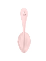 SATISFYER - RIBBED PETAL G POINT REMOTE CONTROL STIMULATOR ROSE FREE A