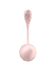 SATISFYER - RIBBED PETAL ESTIMULADOR DE CONTROLE REMOTO G POINT ROSE C