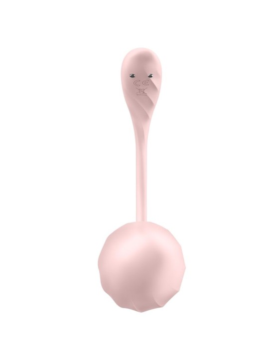 SATISFYER - RIBBED PETAL ESTIMULADOR PUNTO G CONTROL REMOTO ROSA APP G