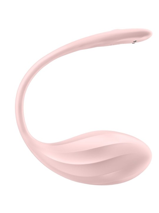 SATISFYER - GERIBBELDE BLOEMBLAADJE G-SPOT STIMULATOR AFSTANDSBEDIENIN