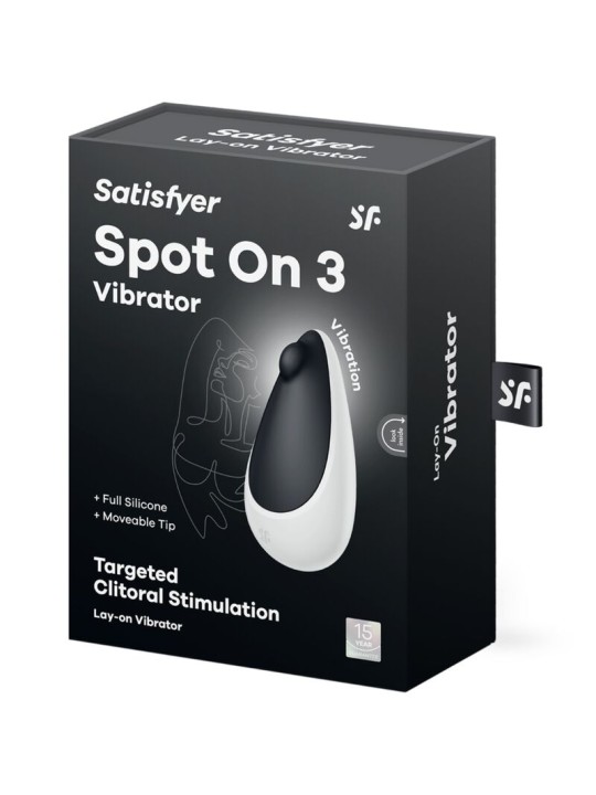 SATISFYER - SPOT ON 3 SCHWARZER KLITORASSTIMULATOR