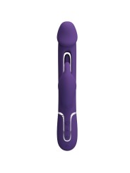 PRETTY LOVE - VIBRATEUR MULTIFONCTION 3 EN 1 KAMPAS RABBIT AVEC LANGUE