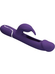 PRETTY LOVE - VIBRATEUR MULTIFONCTION 3 EN 1 KAMPAS RABBIT AVEC LANGUE