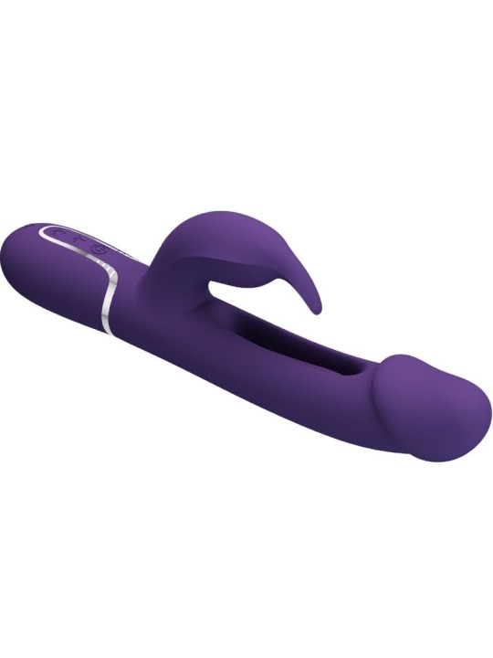 PRETTY LOVE - VIBRATEUR MULTIFONCTION 3 EN 1 KAMPAS RABBIT AVEC LANGUE