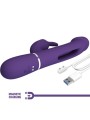 PRETTY LOVE - KAMPAS RABBIT 3 IN 1 MULTIFUNKTIONSVIBRATOR MIT ZUNGE VI