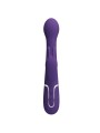 PRETTY LOVE - DEJON VIBRADOR COELHO 3 EM 1 MULTIFUNO ROXO