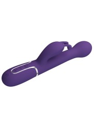 PRETTY LOVE - DEJON VIBRADOR COELHO 3 EM 1 MULTIFUNO ROXO