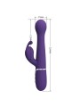 PRETTY LOVE - DEJON 3 IN 1 MULTIFUNCTIONELE KONIJNENVIBRATOR PAARS