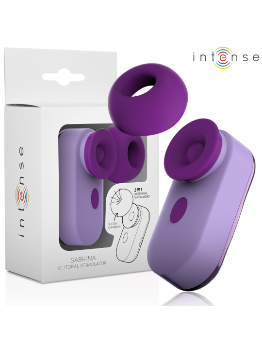 INTENSE - SABRINA CLIT STIMULATOR PURPLE