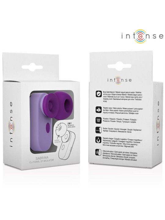 INTENSE - SABRINA CLIT STIMULATOR PURPLE