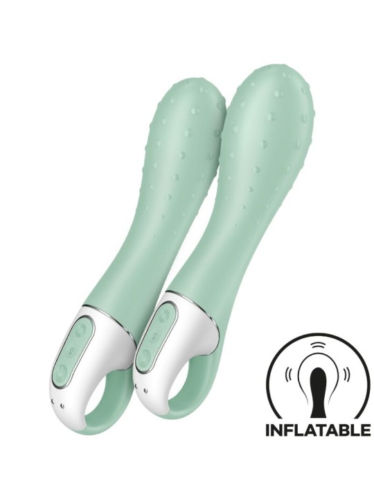 SATISFYER - LUCHTPOMP VIBRATOR 3 OPBLAASBARE G-SPOT MINT