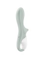 SATISFYER - LUCHTPOMP BOOTY 3 OPBLAASBARE ANALE VIBRATOR GROEN GRIJS