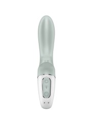 SATISFYER - LUCHTPOMP BOOTY 3 OPBLAASBARE ANALE VIBRATOR GROEN GRIJS