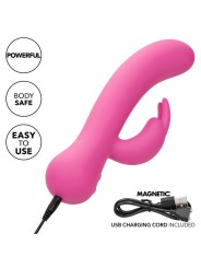 CALEXOTICS - FIRST TIME VIBRATEUR LAPIN RECHARGEABLE ROSE