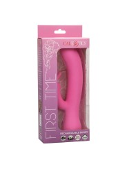 CALEXOTICS - FIRST TIME VIBRATEUR LAPIN RECHARGEABLE ROSE