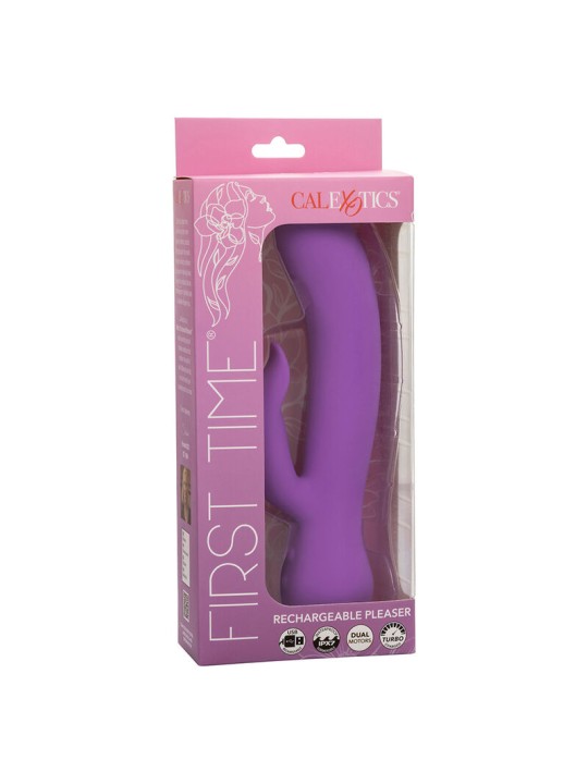 CALEXOTICS - FIRST TIME VIBRATEUR PLEASER RECHARGEABLE VIOLET