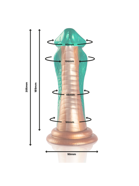 EPIC - PYTHON DILDO COBRA GROEN