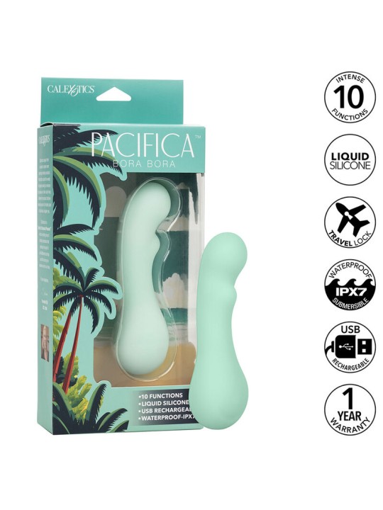 CALEXOTICS - PACIFICA BORA BORA ESTIMULATEUR POINT G 10 VIBRATIONS AQU