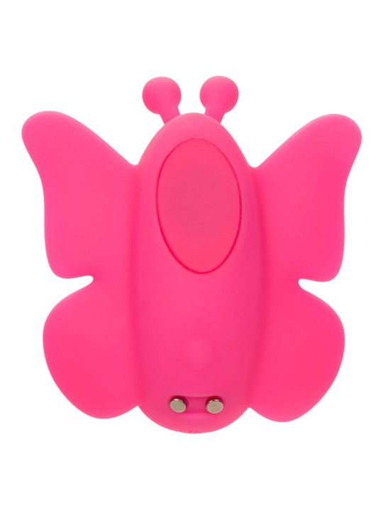 CALEXOTICS - NEON VIBES FLUTTER VIBE STIMULATEUR 10 VIBRATIONS ROSE