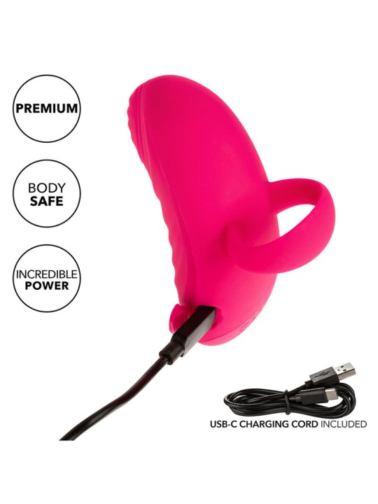 CALEXOTICS - ENVY MASAJEADOR DE BOLA RODANTE 7 VIBRACIONES ROSA