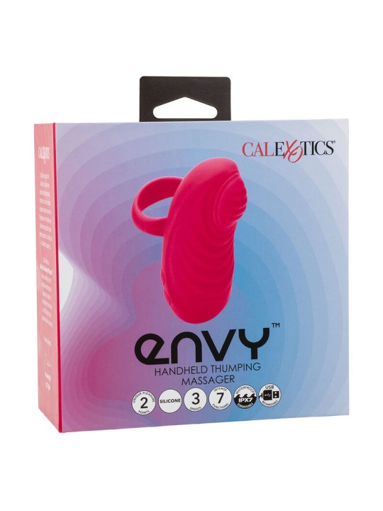 CALEXOTICS - ENVY MASAJEADOR DE BOLA RODANTE 7 VIBRACIONES ROSA