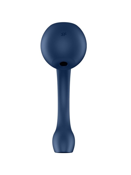 SATISFYER - PRO+ WAVE 4 ESTIMULADOR DE PONTO G E AIR PULSE APLICATIVO 