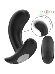 INTENSE - CHANDLER PLUG ANAL 10 VIBRACIONES NEGRO CONTROL REMOTO