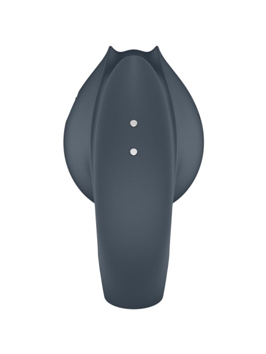 SATISFYER - PERFECT PAIR 2 MULTIVIBRADOR 2 EN 1 ANILLO PARA PENE & EST