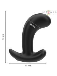 INTENSE - CHANDLER ANAL PLUG 10 VIBRAZIONI NERO TELECOMANDO