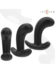 INTENSE - CHANDLER ANAL PLUG 10 VIBRAÇÕES PRETO CONTROLE REMOTO