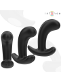 INTENSE - CHANDLER ANAL PLUG 10 VIBRAÇÕES PRETO CONTROLE REMOTO